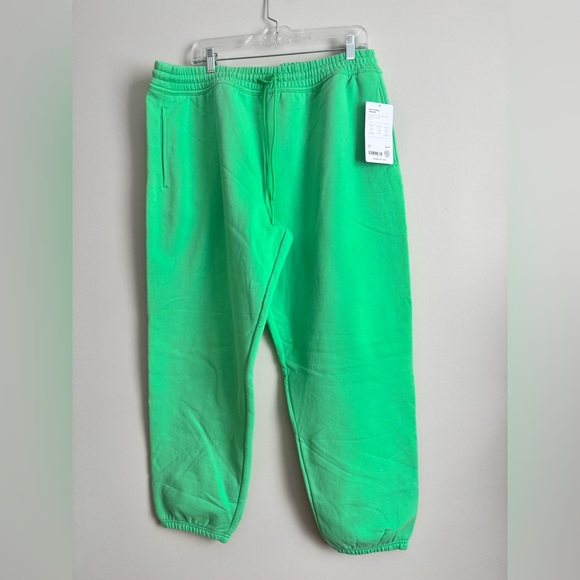 Athleta Pants - Athleta easy fleece jogger pants xl valley green new with tags
